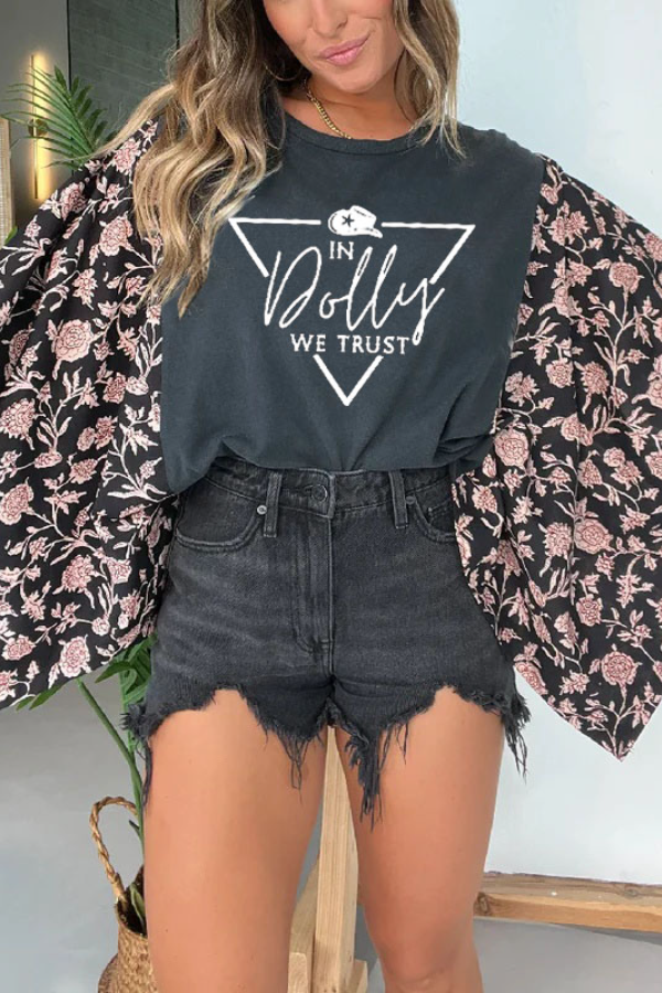 Mix & Match Tee Black(No Patch)