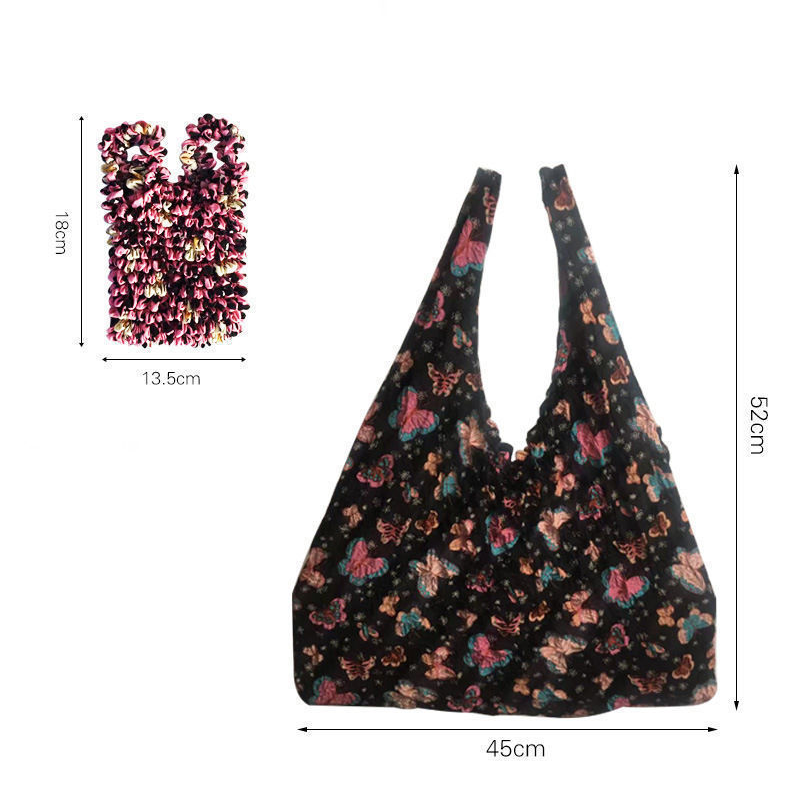 Floral Hand-held Shrink Bag