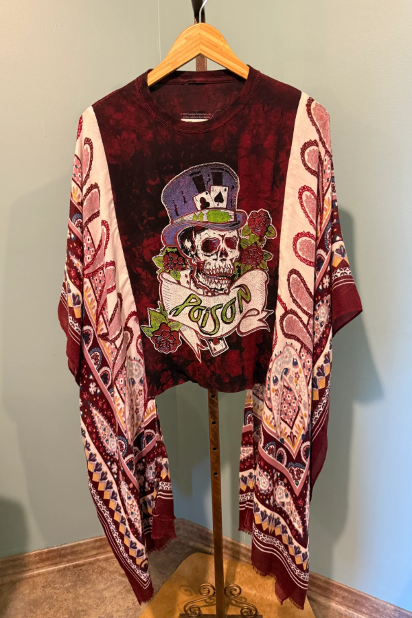 Poison Burgundy Mix & Match Tee