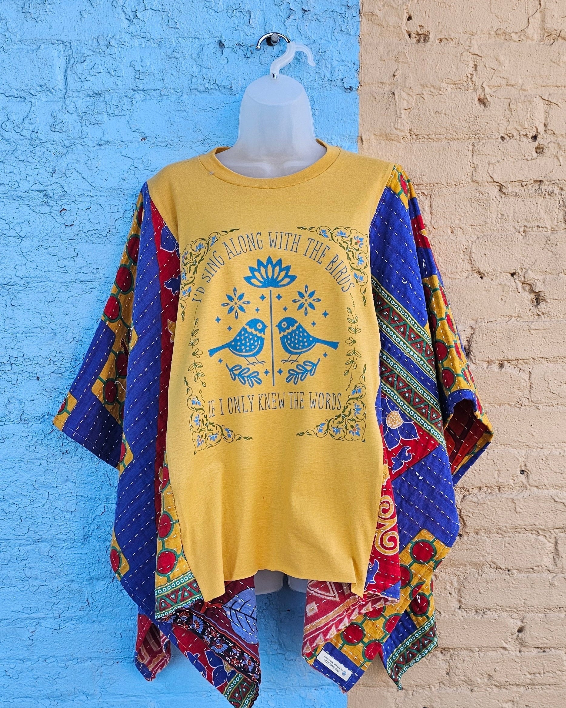 Billy Strings Gild the Lily Kantha Poncho