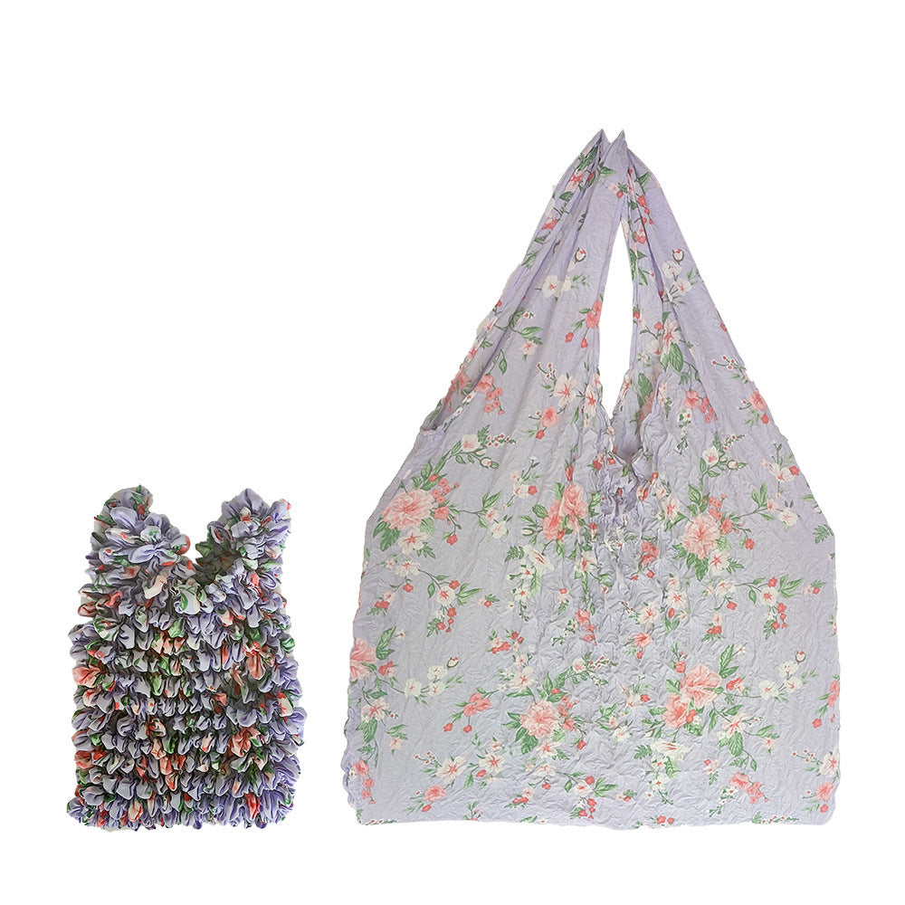 Floral Hand-held Shrink Bag