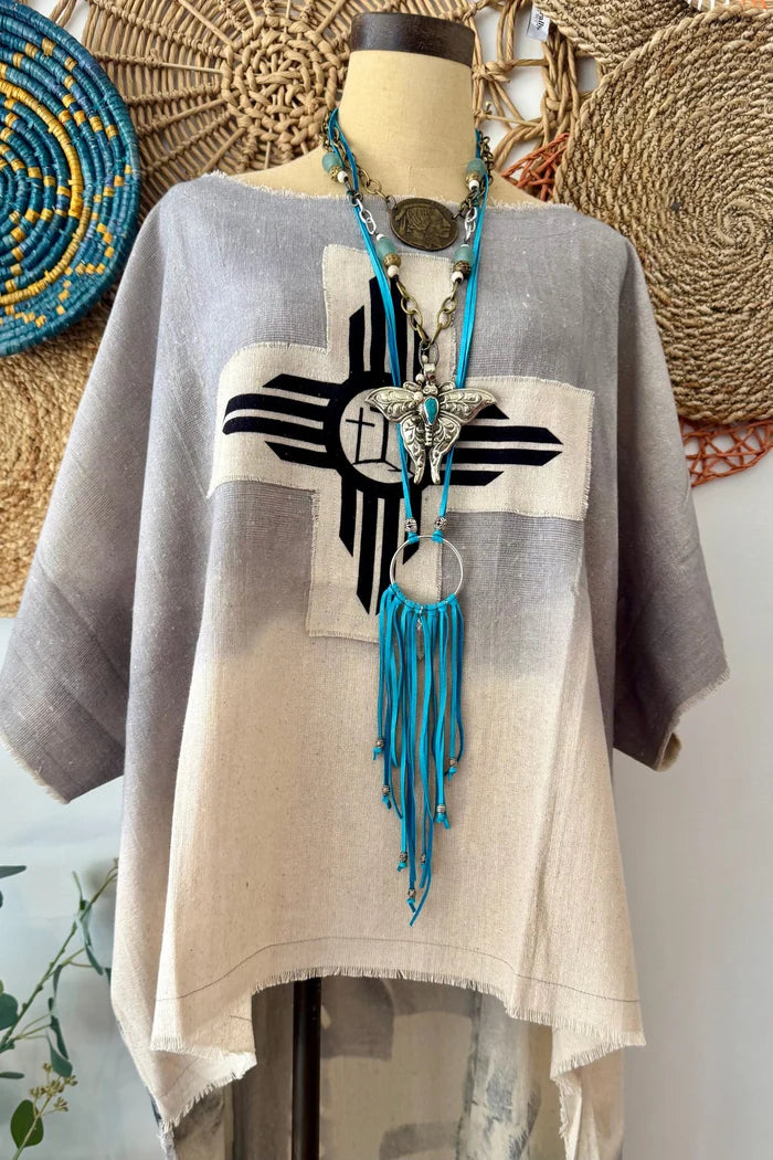 Endless   Love   Linen   Tunic   Hi   Lo   Top
