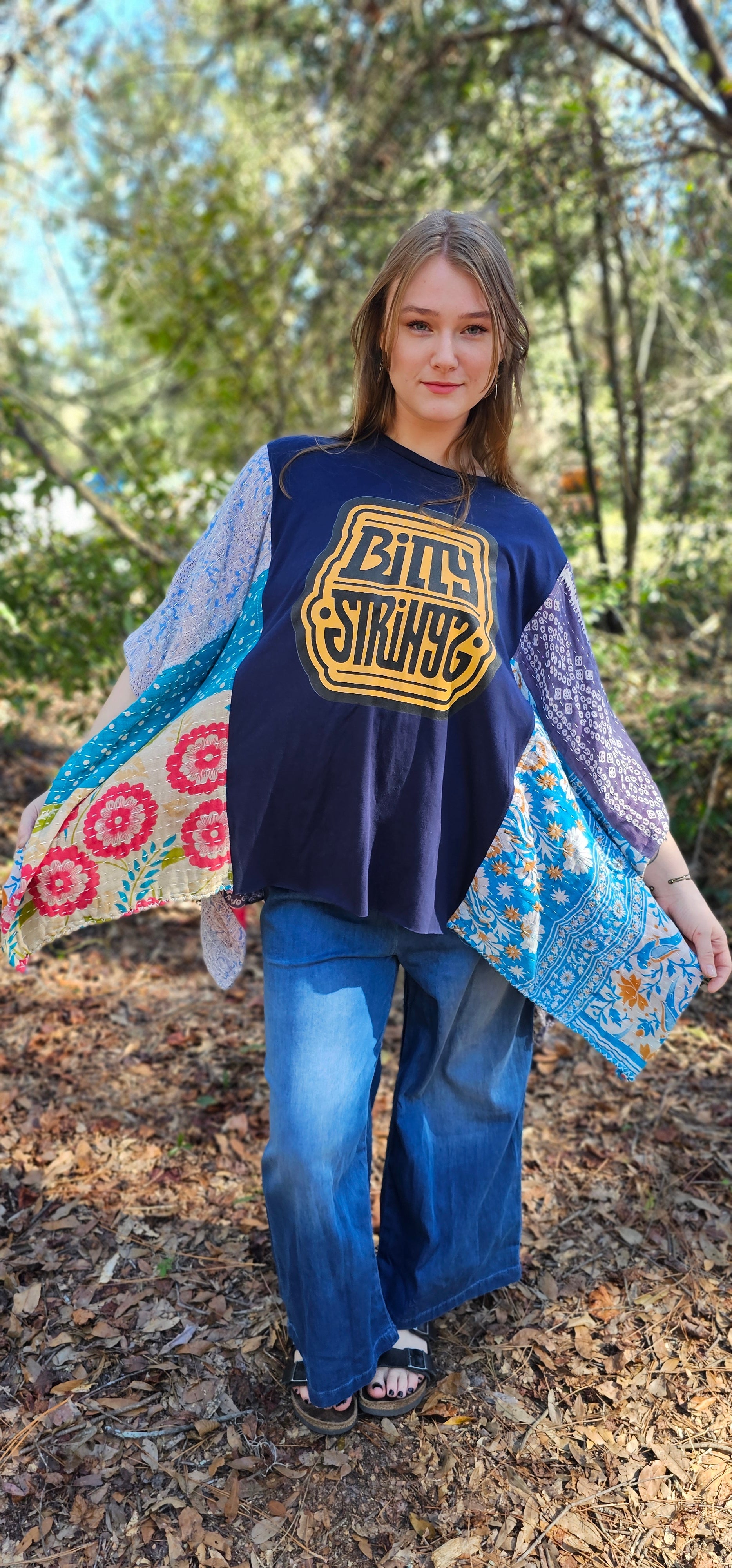 Billy Strings Kantha Poncho OSFM