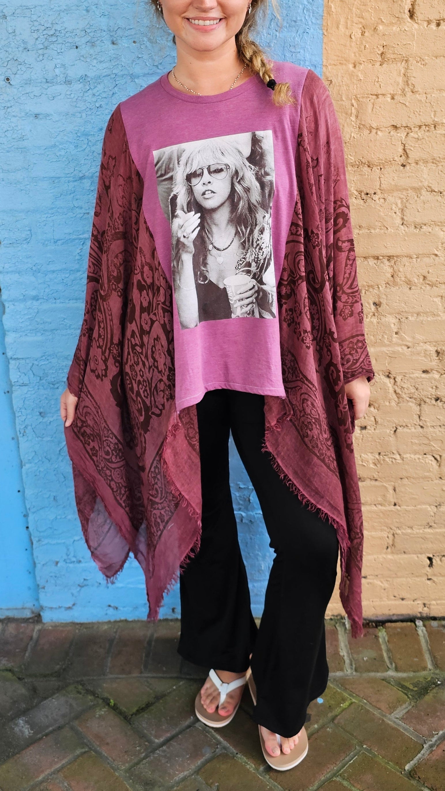 Stevie Nicks Diva Flow Top
